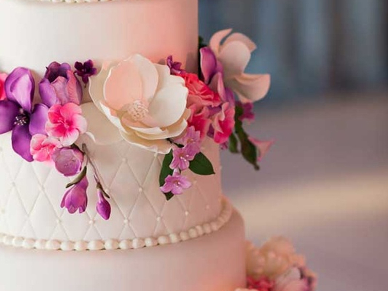 Cake Flower Decorations - Wedding Cakes Perth